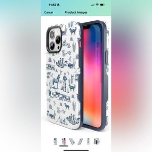 iPhone 13 Pro Max Casely phone case. Wild West print